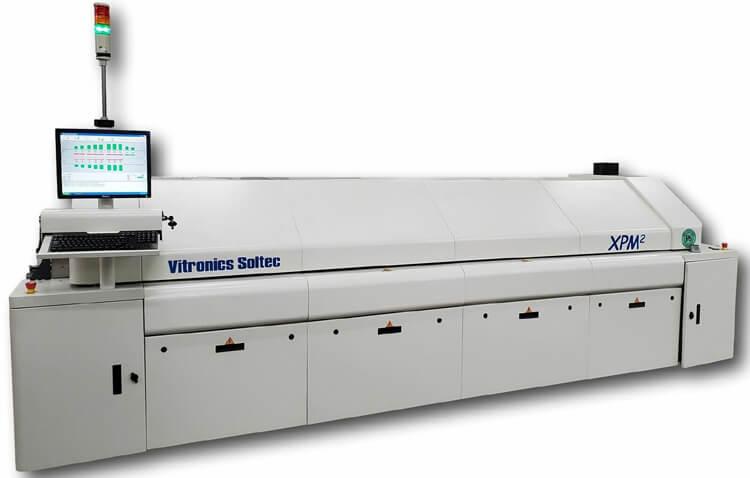 Vitronics Soltec XPM2-820 8 zone lead free reflow oven
